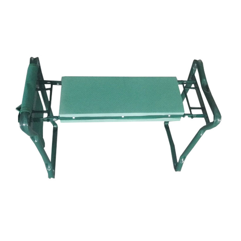 Gardening Tools For Seniors - A33R-2 เก้าอี้นั่งและรองเข่าสำหรับทำสวน 2 in 1, เก้าอี้พับสำหรับทำสวนพร้อมแผ่นรองเข่าโฟม