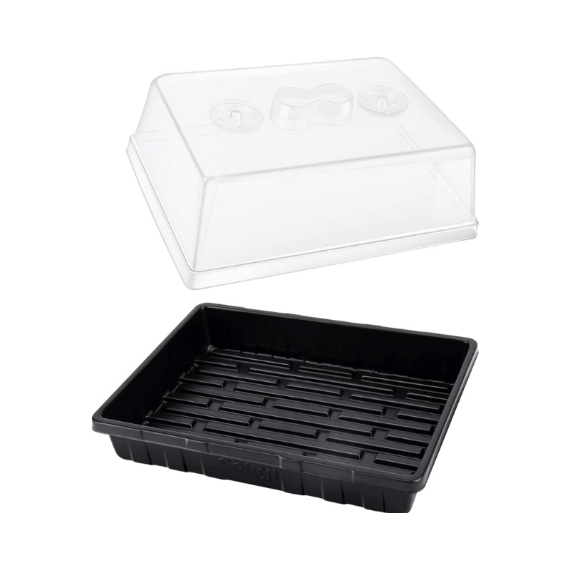 Propagation Tray Dome - โดมพลาสติกขนาด 5 นิ้ว สำหรับถาดเพาะเมล็ด 144 ช่อง