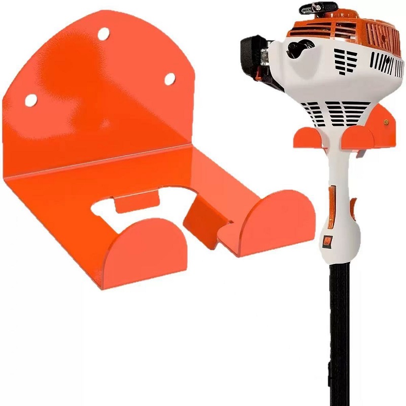 Gardening Tools For Weeds - ชั้นวางโลหะแบบแขวนสไตล์มินิมอล - ชั้นวางเก็บเครื่องมือติดผนังสำหรับโรงรถ เหมาะสำหรับเครื่องมือหลากหลายประเภท เช่น เครื่องตัดหญ้าแบบหนัก