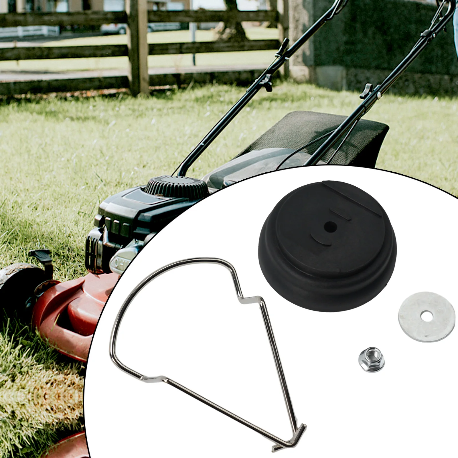 Gardening Tools Uses - อุปกรณ์เสริมฝาครอบพลาสติก 3 ชิ้นสําหรับเครื่องตัดหญ้าสวนเครื่องมือไฟฟ้าสิ่งที่แนบมาสะดวกสบายในการออกแบบที่เรียบง่ายและใช้งานง่าย