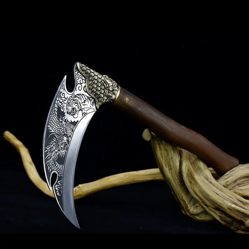 Gardening Tools Quality - เคียวคุณภาพสูง ตีขึ้นรูปด้วยมือ ป้องกันสนิม แข็งแรง ทนทาน เป็นเครื่องมือ