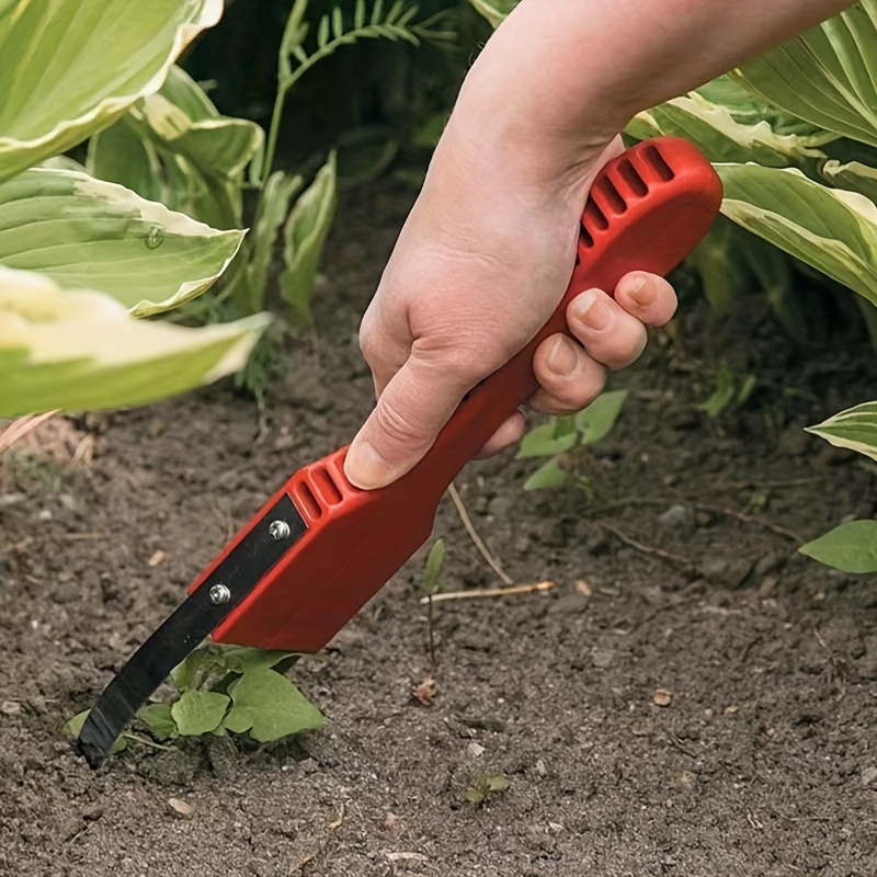 Gardening Tools For Weeds - เครื่องมือกำจัดวัชพืชในครัวเรือน] เครื่องกำจัดวัชพืชแบบมือจับ | เครื่องมือกำจัดวัชพืชพร้อมด้ามจับพลาสติกสำหรับสนามหญ้าและสวน ทำสวนได้ง่ายขึ้น