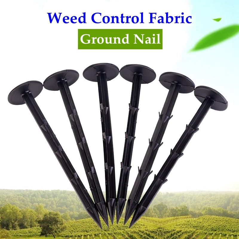 Gardening Tools For Weeds - 50 ชิ้น/ล็อต 11 16 20 ซม.สวนเล็บเรือนกระจกฟิล์มวัชพืชป้องกัน