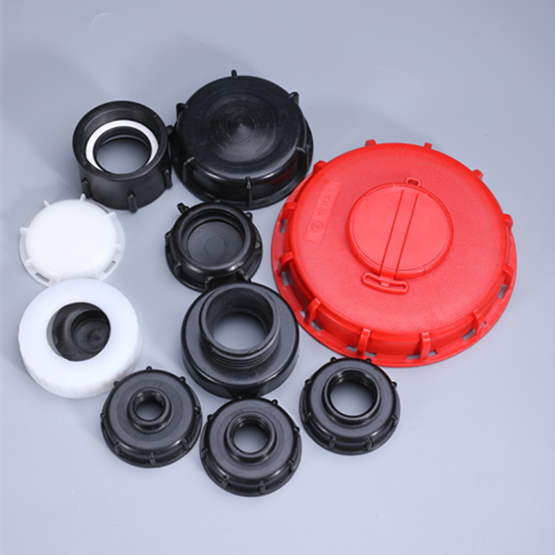 Gardening Tools Quality - ฝาปิดถังน้ำ IBC ขนาด 1000 ลิตร พร้อมวาล์วและอะแดปเตอร์