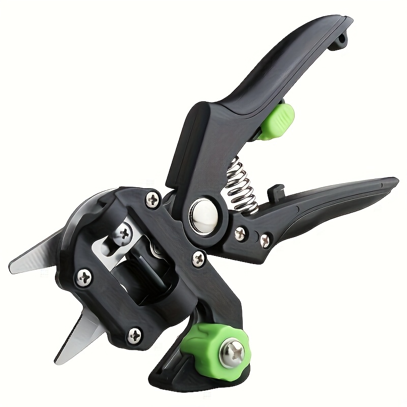 Gardening Tools Japanese - กรรไกรตัดกิ่งสำหรับงานเสียบกิ่งแบบมืออาชีพ JRF, อุปกรณ์สำหรับงานเสียบกิ่ง, ชุดกรรไกรตัดแต่งกิ่ง, ใช้ได้กับ V-Graft,