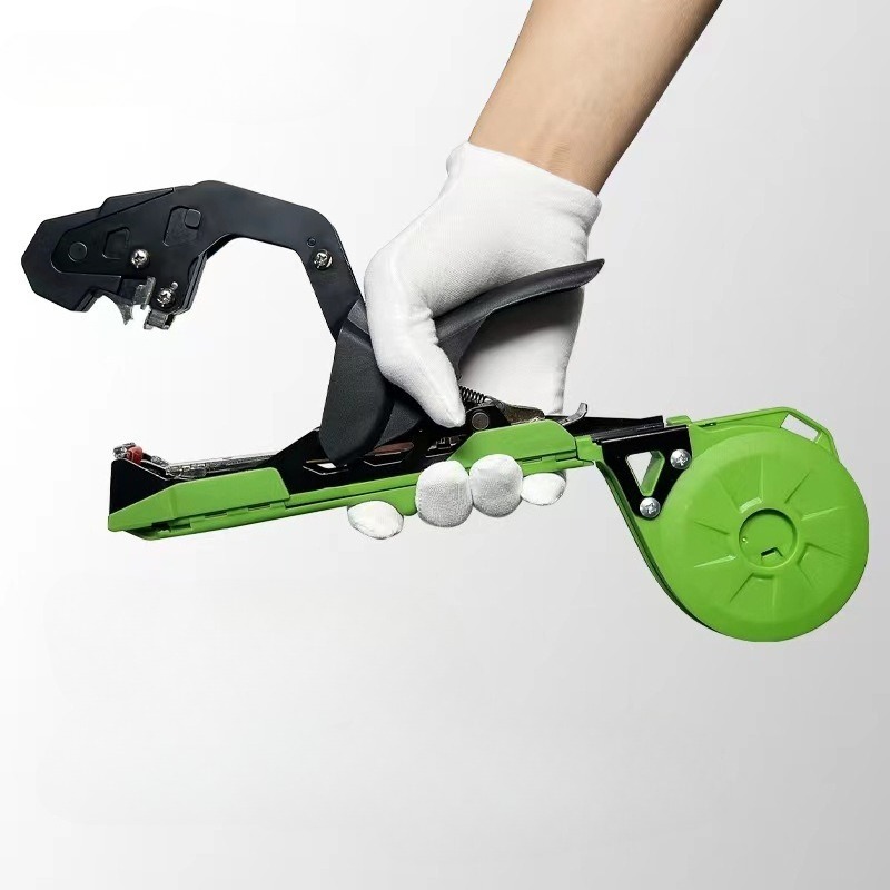 Gardening Tools Hand - เครื่องมัดกิ่งองุ่น เครื่องมัดกิ่งมะเขือเทศ แตงกวา แบบพิเศษ เครื่องติดตั้งเทปมัดกิ่งแบบพกพา สะดวกสบาย