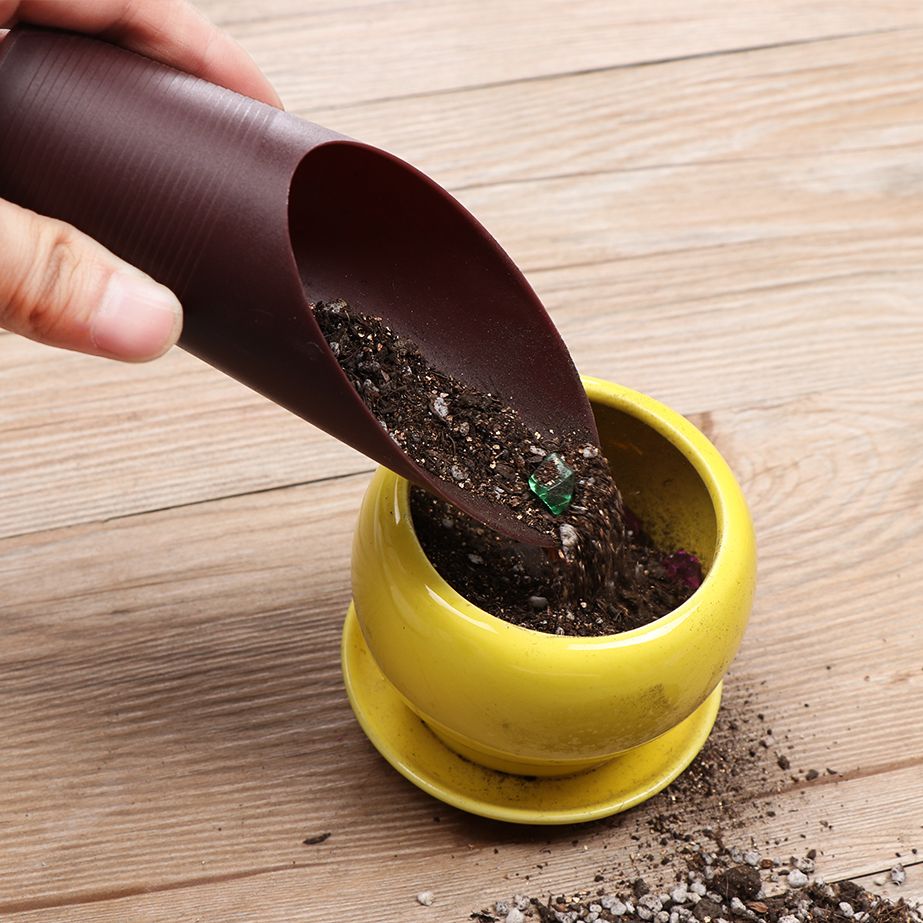 Gardening Tools Gifts - ถ้วยพลั่วดินพลาสติก1ชิ้นสำหรับทำสวนกระถางเพาะต้นบอนไซกระถางเครื่องมือทำสวนขนาดเล็กสำหรับบ้าน
