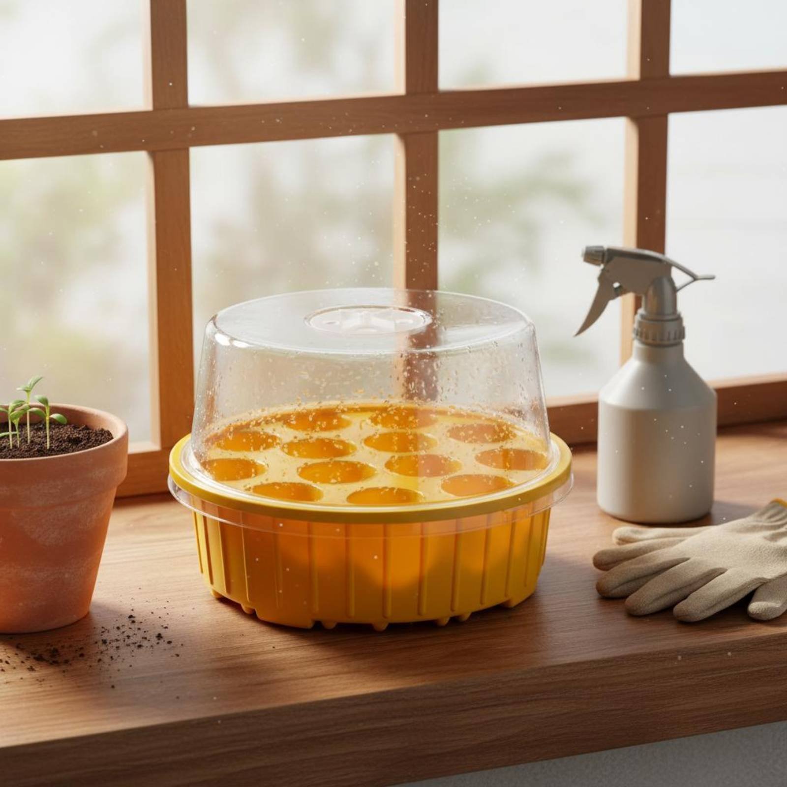 ถาดเพาะเมล็ด 3 ชิ้น 13 หลุม ถา - Propagation Tray Dome บทวิจารณ์และราคา