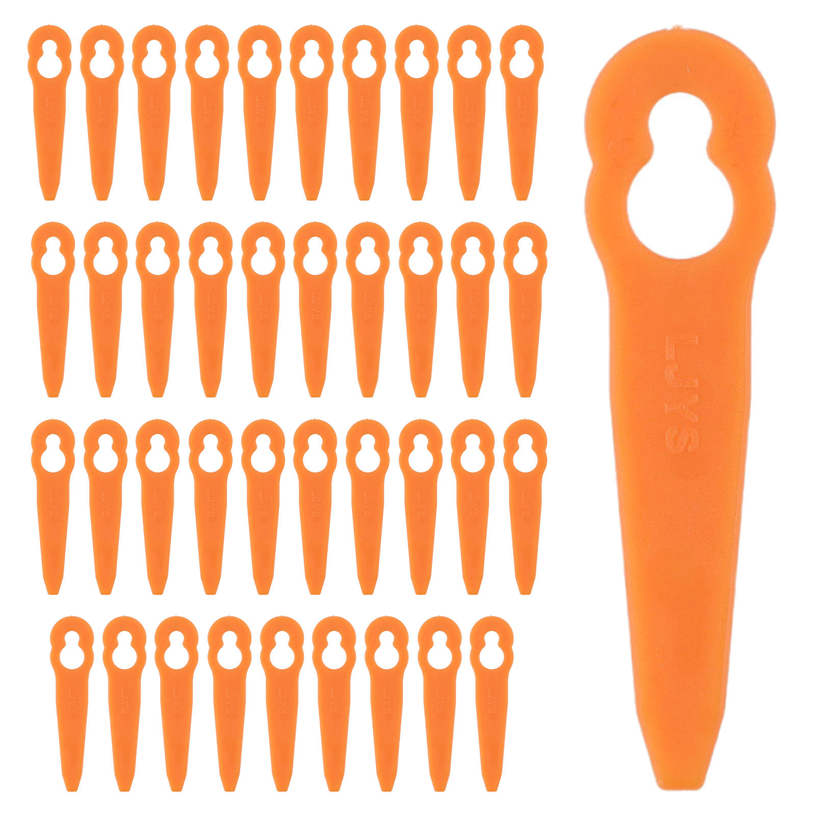 40pcs พลาสติกเครื่องตัดหญ้าใบม - Gardening Tools Quality บทวิจารณ์และราคา