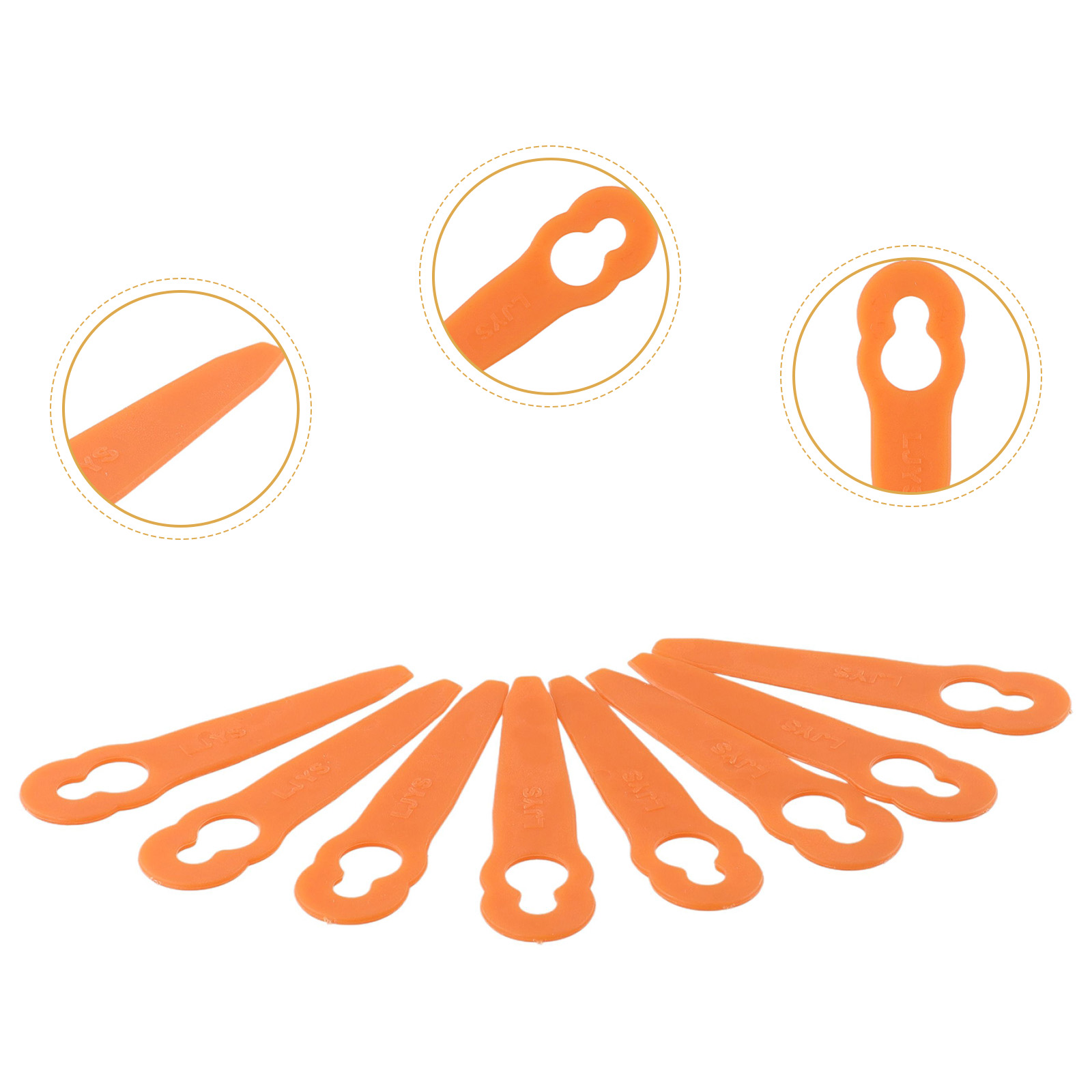 40pcs พลาสติกเครื่องตัดหญ้าใบม - Gardening Tools Quality บทวิจารณ์และราคา