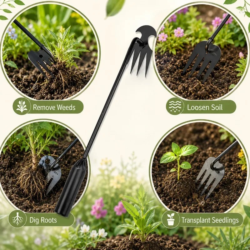 เครื่องมือทำสวน 2-in-1 แบบใช้ม - Gardening Tools Hand บทวิจารณ์และราคา