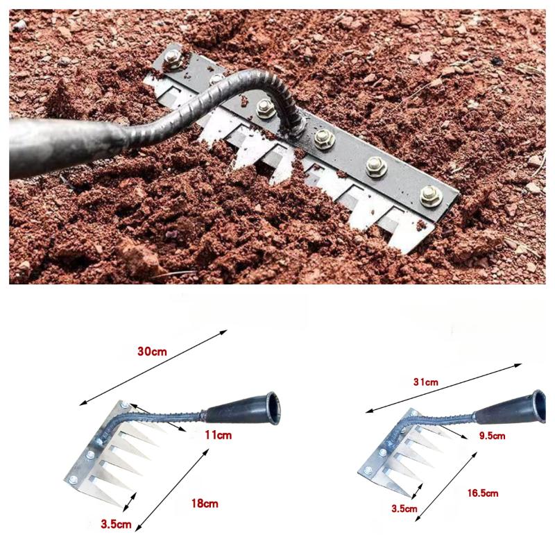 คราดกำจัดวัชพืชเหล็กสำหรับสวนอ - Gardening Tools Uses บทวิจารณ์และราคา