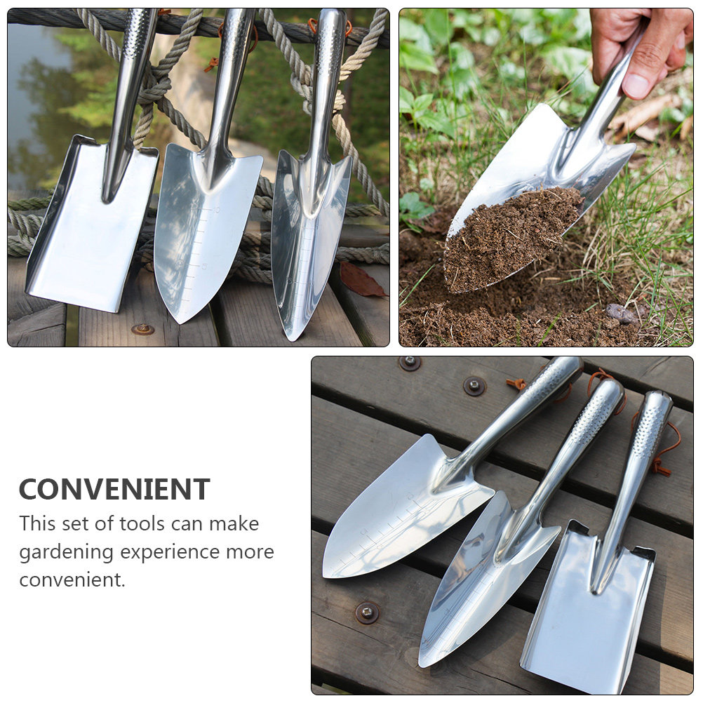 ชุดพลั่วมือสแตนเลส 1 ชุด อุปกร - Gardening Tools For Seniors บทวิจารณ์และราคา