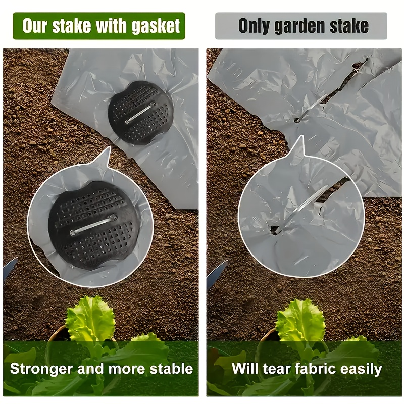 101pcs Garden Stakes ชุด-U-รูป - Gardening Tools For Weeds บทวิจารณ์และราคา