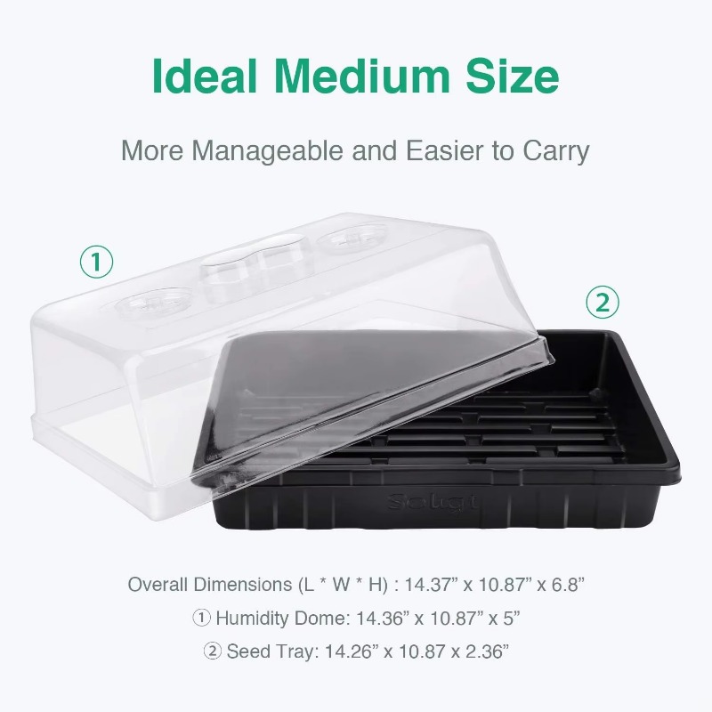 โดมพลาสติกขนาด 5 นิ้ว สำหรับถา - Propagation Tray Dome บทวิจารณ์และราคา