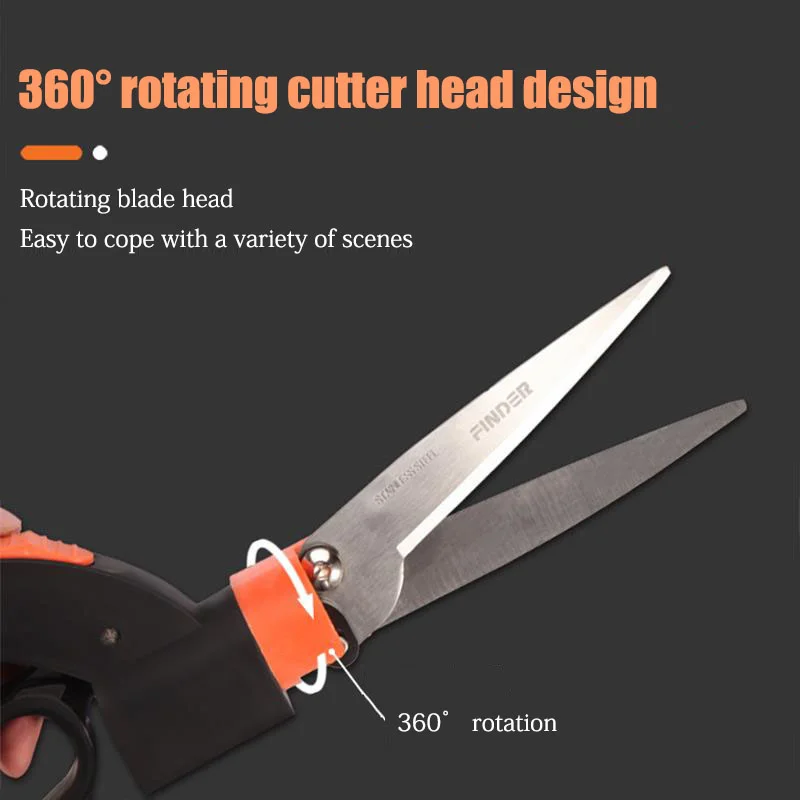 360 °   กรรไกรตัดหญ้าแบบหมุนได - Gardening Tools Japanese บทวิจารณ์และราคา