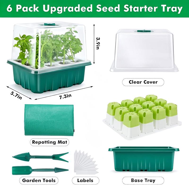ชุดถาดเพาะเมล็ดพร้อมโดมควบคุมค - Propagation Tray Dome บทวิจารณ์และราคา