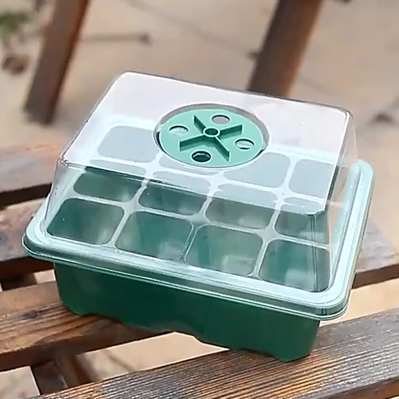 6/12 หลุม Seed Starter ถาดความ - Propagation Tray Dome บทวิจารณ์และราคา