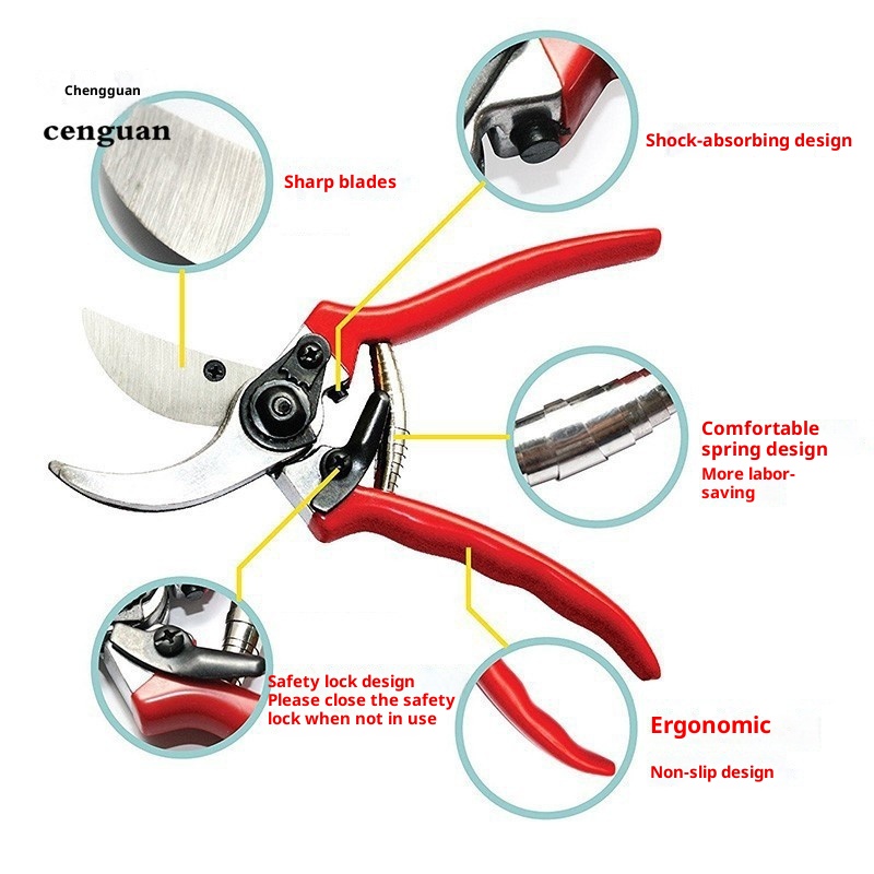 กรรไกรตัดแต่งกิ่งคุณภาพพรีเมีย - Gardening Tools Quality บทวิจารณ์และราคา