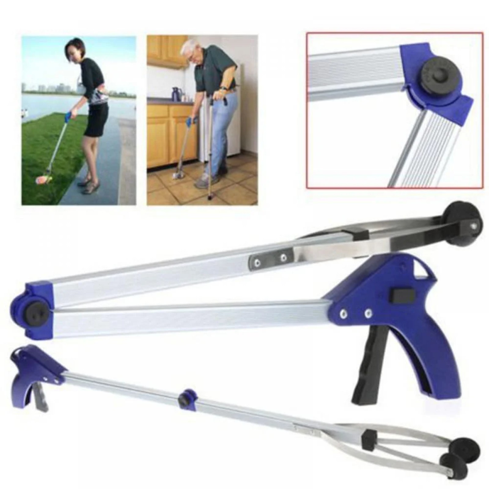 ยาวพับอลูมิเนียมหนา Helper Gra - Gardening Tools For Seniors บทวิจารณ์และราคา