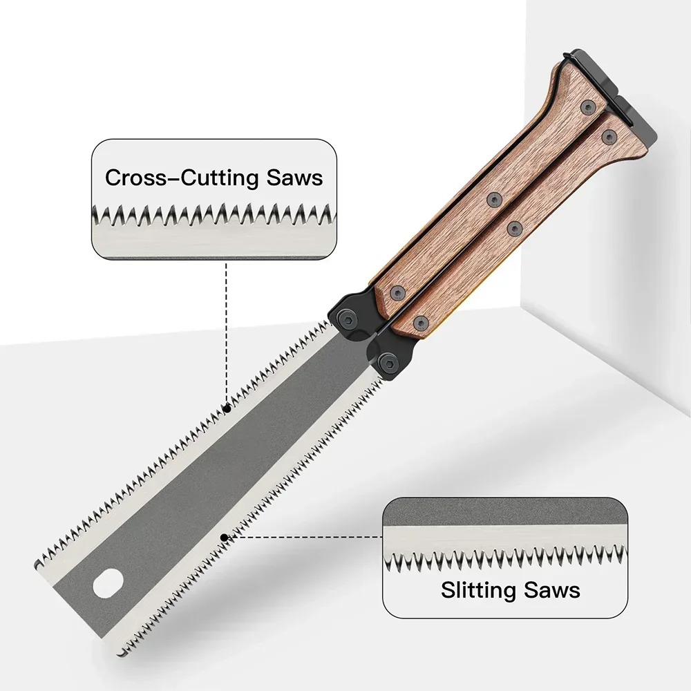 เลื่อยมือพับได้สองคมแบบญี่ปุ่น - Gardening Hand Tools Japanese บทวิจารณ์และราคา