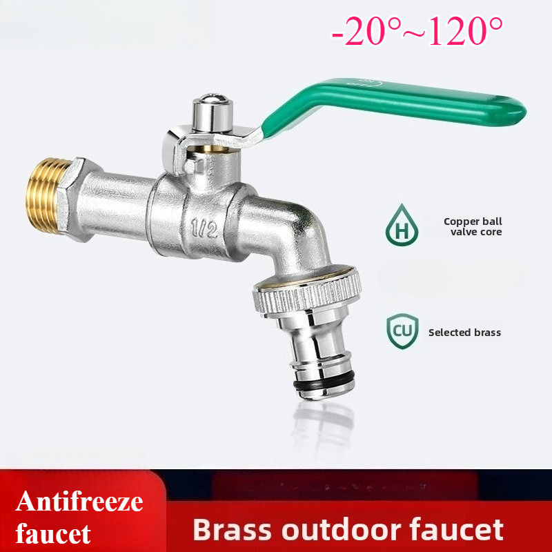 ก๊อกน้ำทองเหลืองสำหรับสวน ขนาด - Gardening Tools Used บทวิจารณ์และราคา