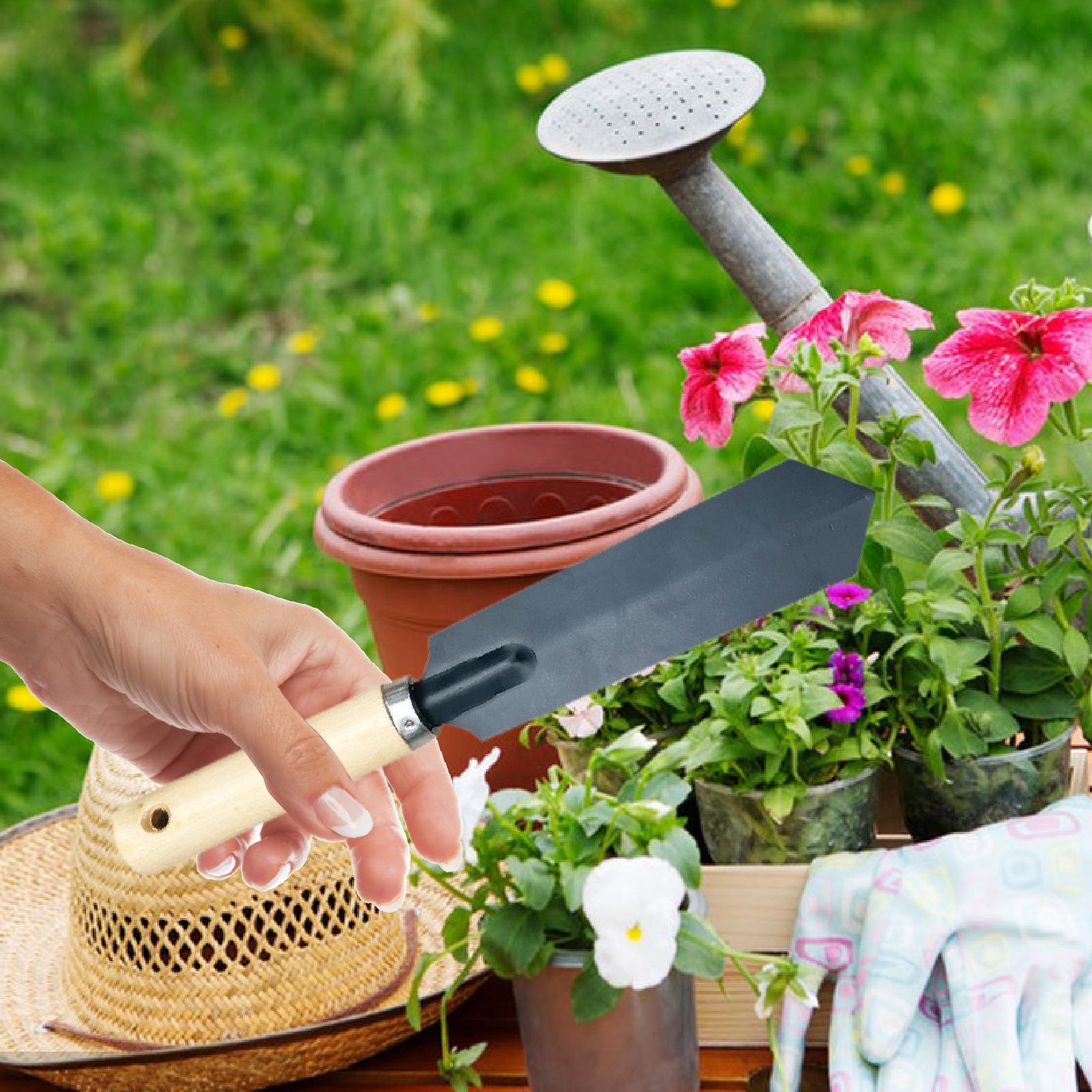 พลั่วสวนขนาดเล็ก ด้ามไม้ อเนกป - Gardening Tools Hand บทวิจารณ์และราคา