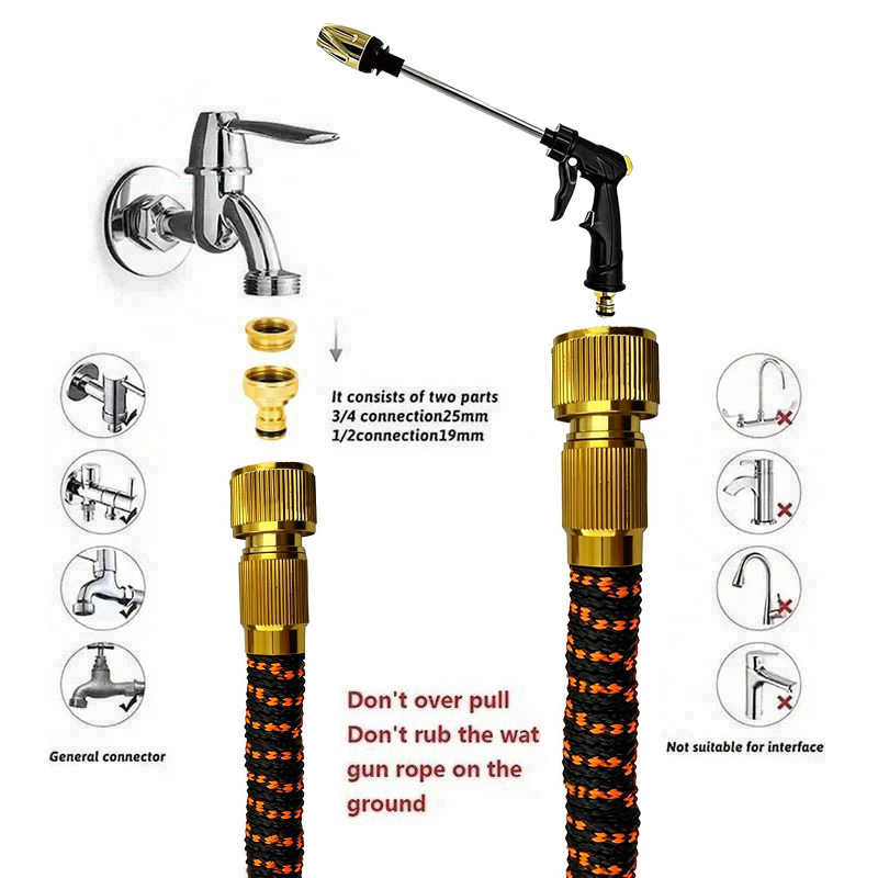 สายยางรดน้ำแบบขยายได้ สะดวกและ - Gardening Tools Used บทวิจารณ์และราคา