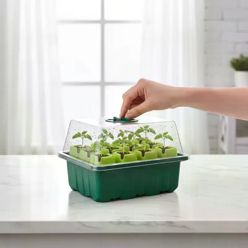 ถาดเพาะเมล็ดพร้อมโดมควบคุมความ - Propagation Tray Dome บทวิจารณ์และราคา