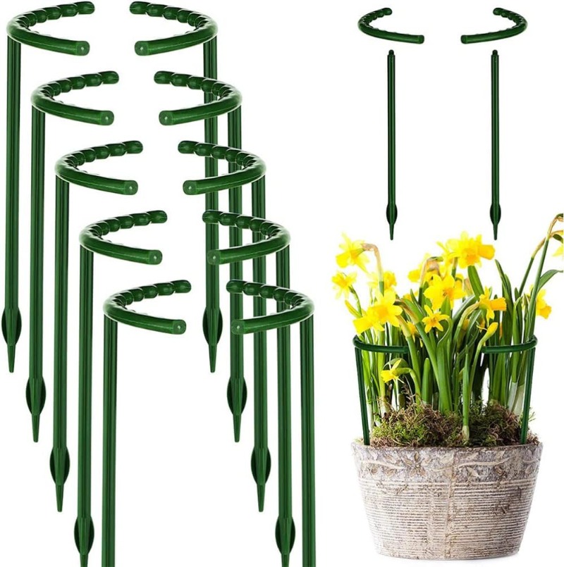 เสาค้ำต้นไม้พลาสติกแบบครึ่งวงก - Gardening Tools Gifts บทวิจารณ์และราคา