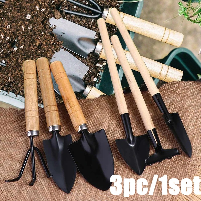 ชุดเครื่องมือทำสวนขนาดเล็ก 3 ช - Gardening Tools Gifts บทวิจารณ์และราคา