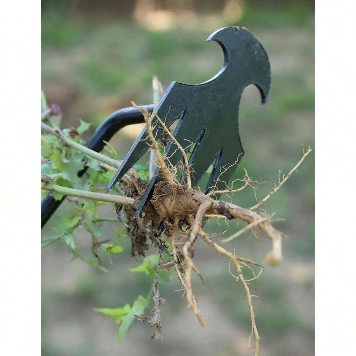 4 ฟัน - มัลติฟังก์ชั่นมือ Weed - Gardening Tools For Weeds บทวิจารณ์และราคา