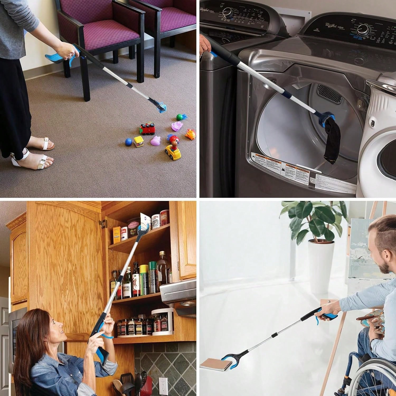 เครื่องมือจับสิ่งของแบบพับได้  - Gardening Tools For Seniors บทวิจารณ์และราคา